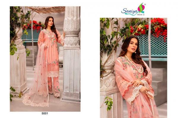 Saniya Adan Libas 2 Designer Cambric Chikenkari Pakistani Salwar